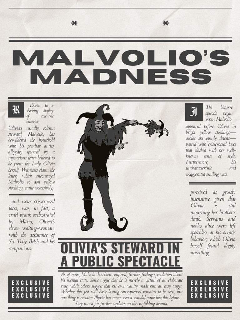 Malvolio's Madness Article?? - 20260306 - 111432 - 0000 | PDF | Twelfth ...