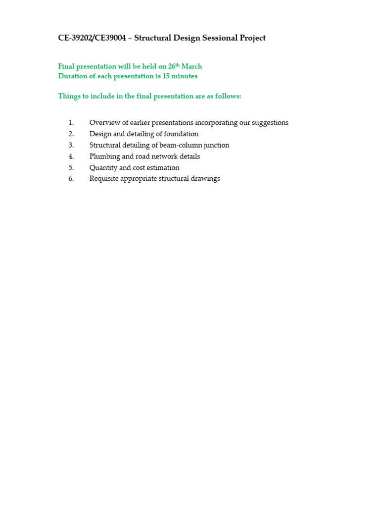 Content of Third Presentation | PDF