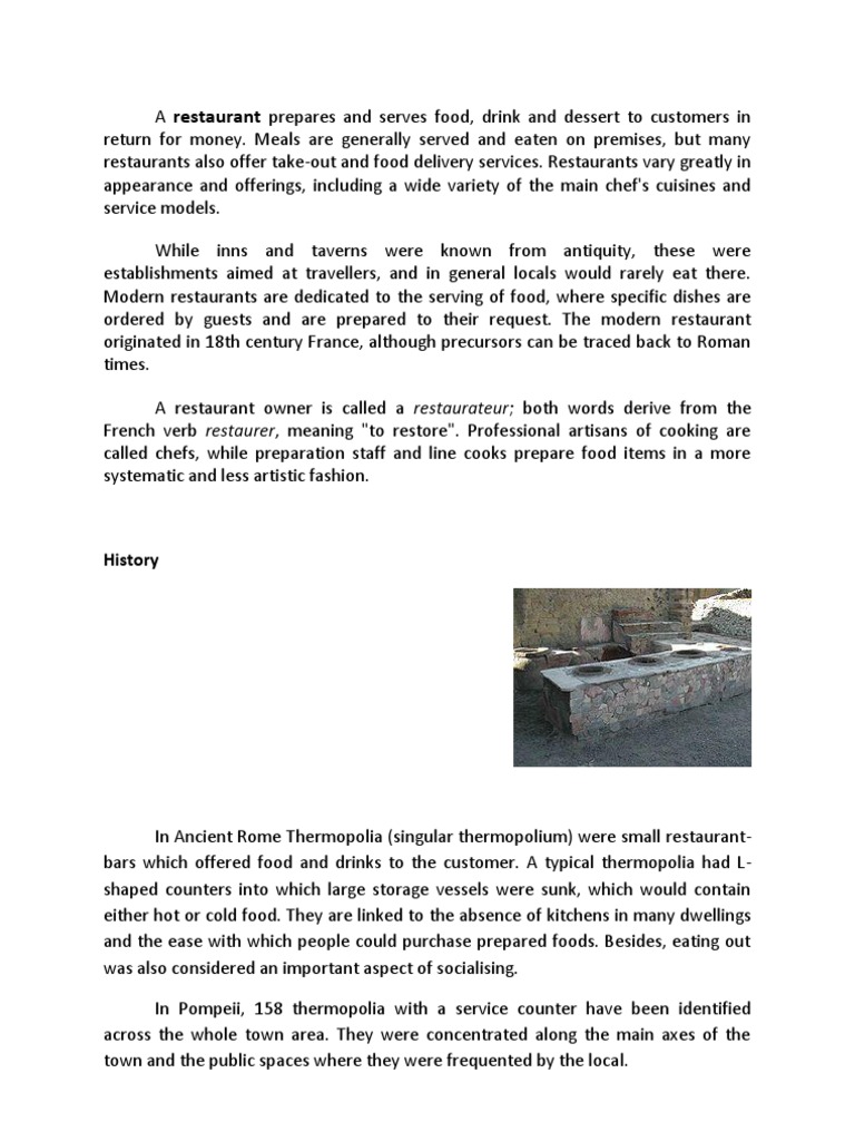 thesis on service quality in restaurants