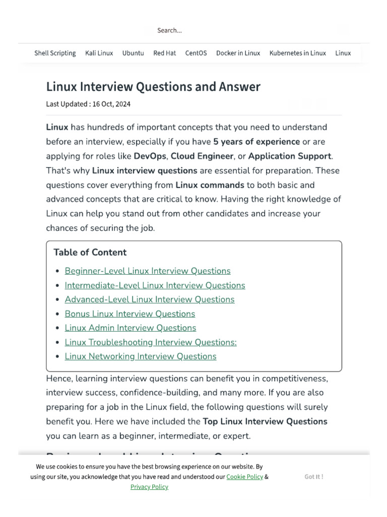 Linux Questions | PDF