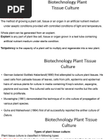 Explant Definition and Types in Tissue Culture | PDF | Cell Potency ...