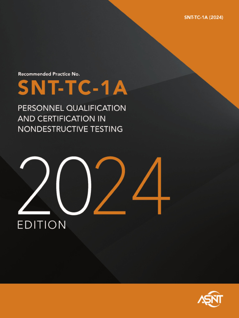 Asnt SNT TC 1a 2024 | PDF