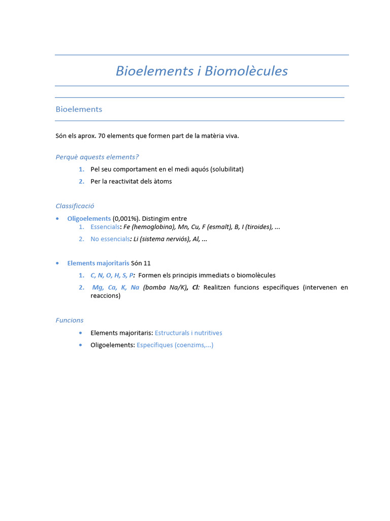 tema_02_bioelements (1) | PDF