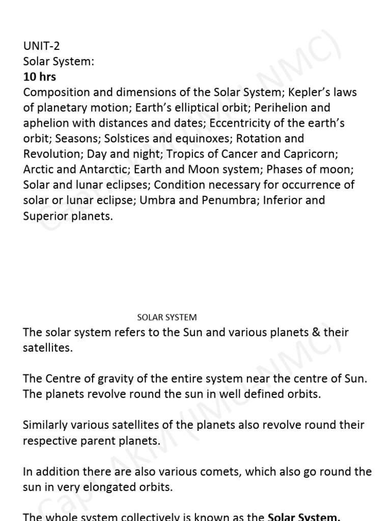 Unit 2 | PDF | Solar Eclipse | Eclipse