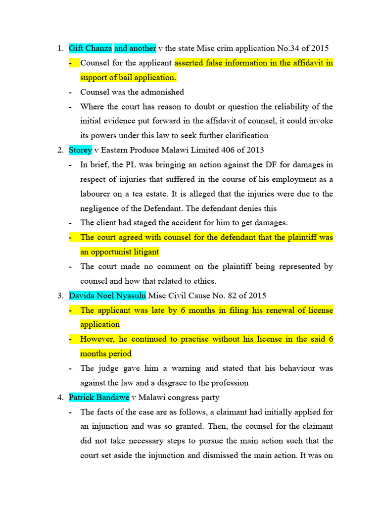 Ethics Cases 3 | PDF | Negligence | Morality