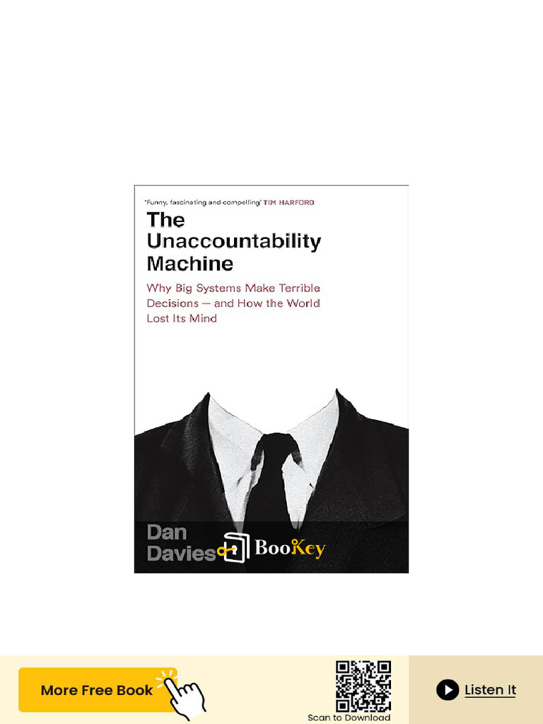 The Unaccountability Machine PDF | PDF | System | Cybernetics
