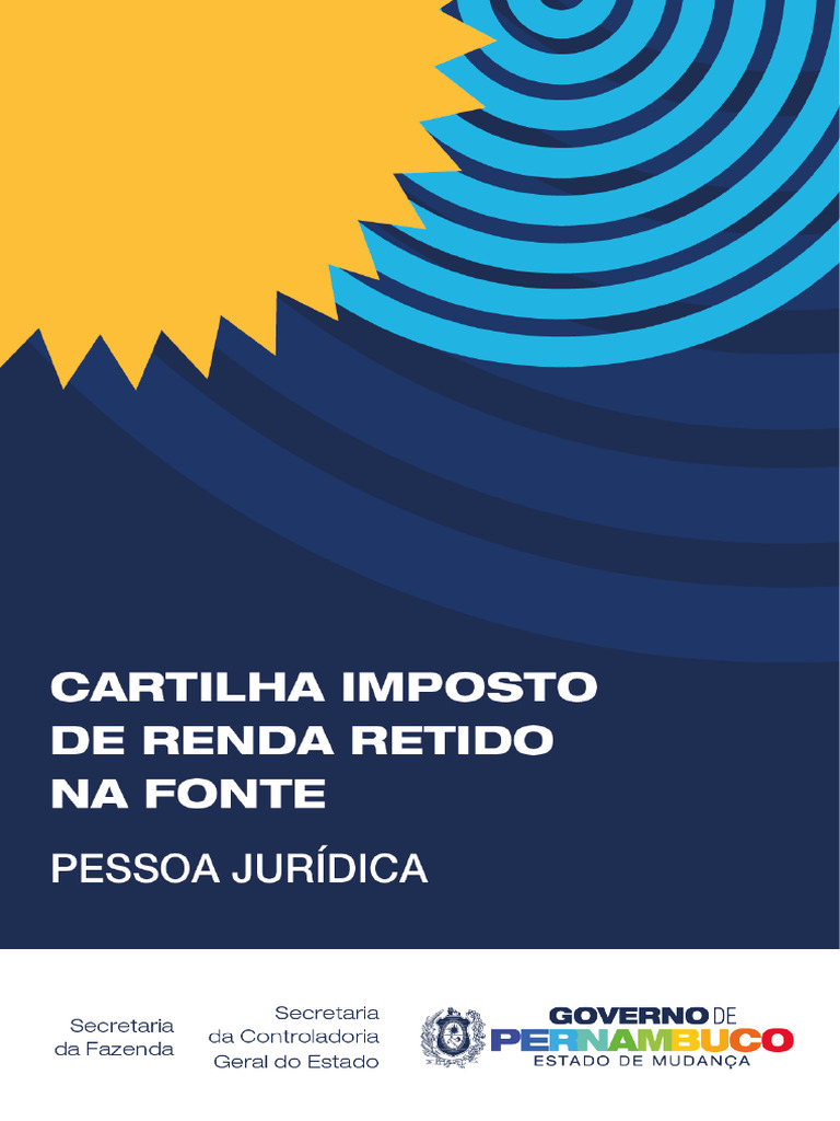 Cartilha de Imposto de Renda Retido Na Fonte Pessoa Juridica | PDF ...