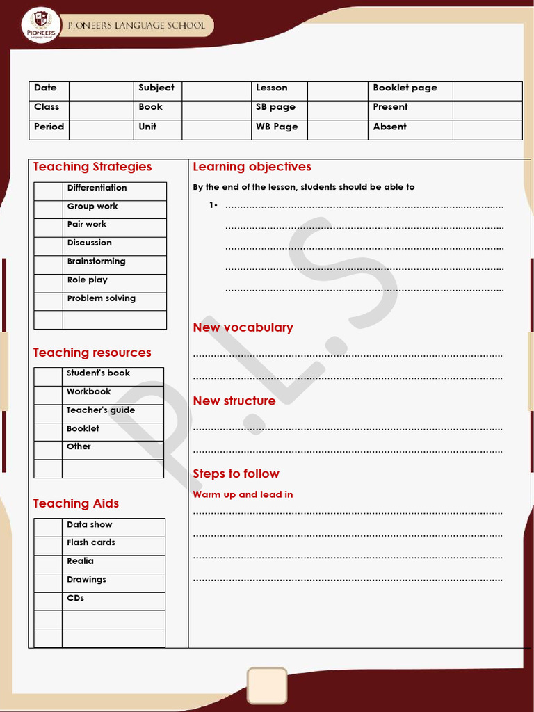 English Lesson Plan | PDF | Teaching | Human Communication