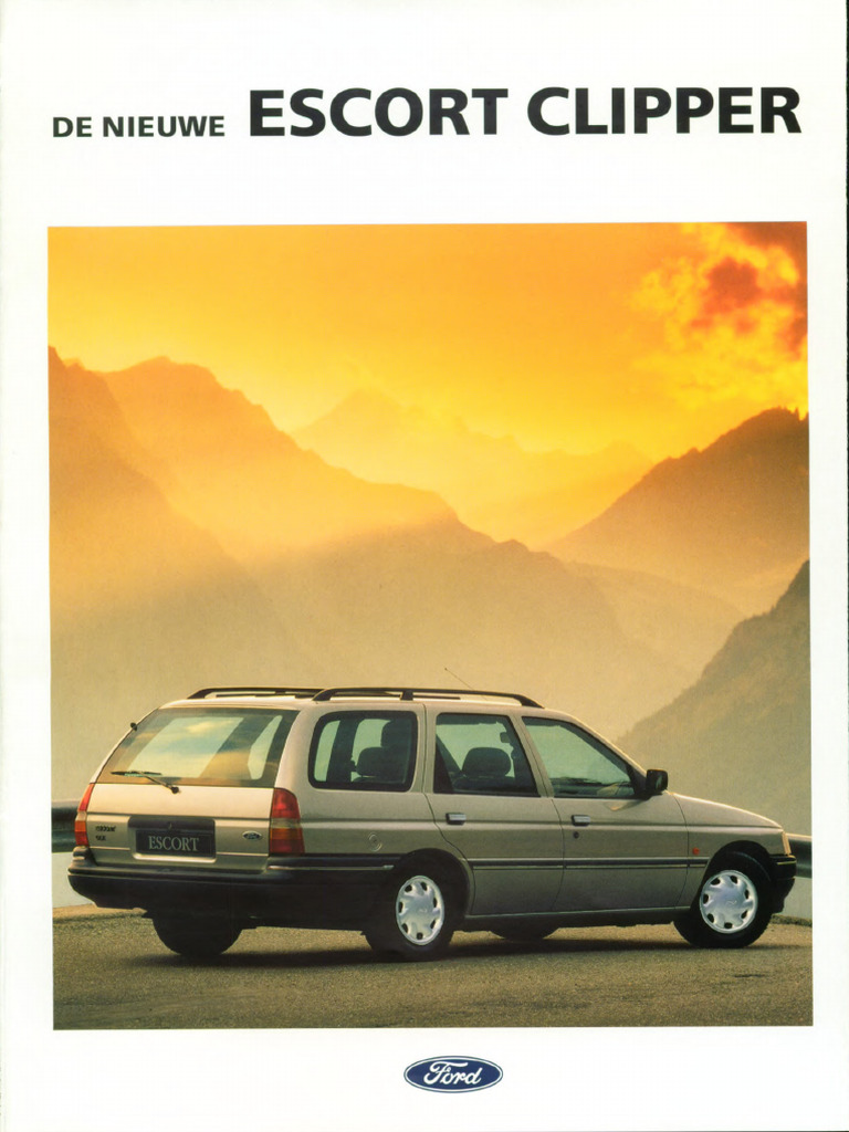 Ford Escort Clipper Edition 1993 NL | PDF