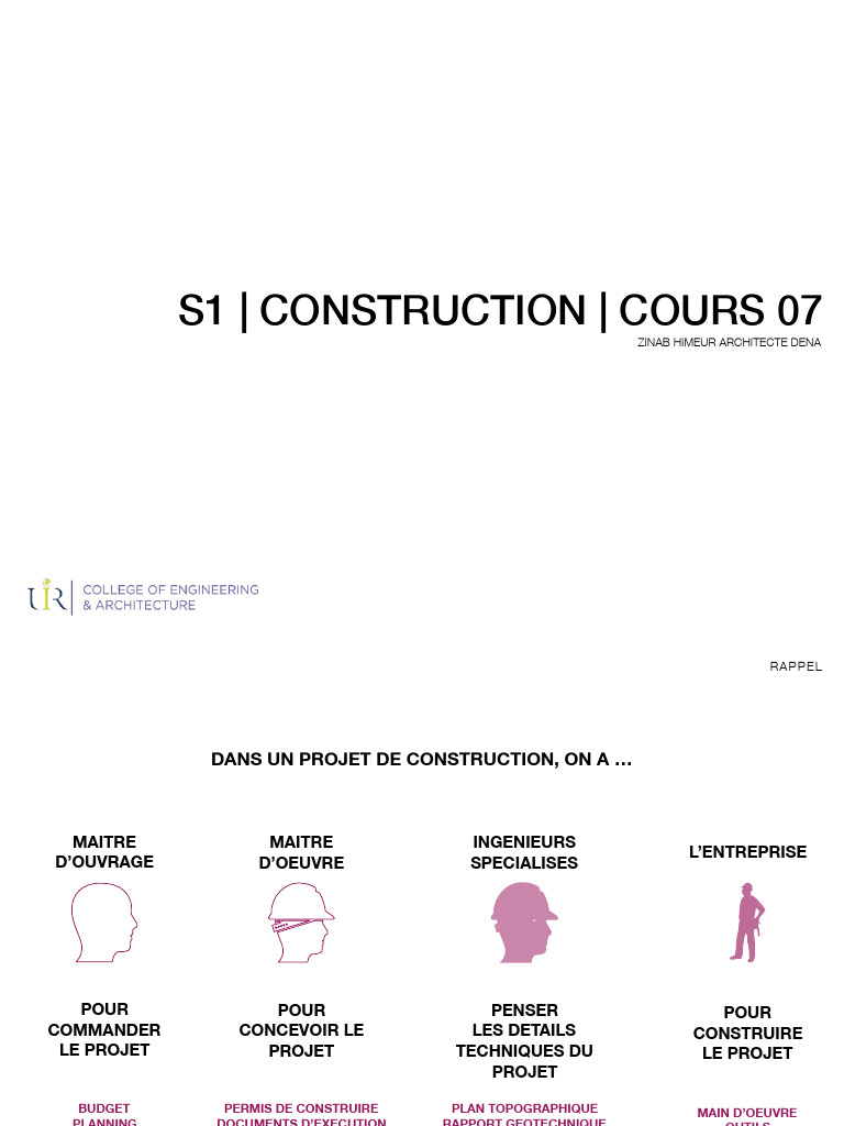 CM7 Constr Homme | PDF | Planification