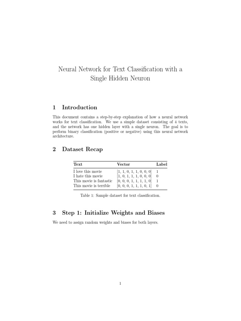 DS Final L3 Ann Text Classification | PDF | Algorithms | Statistical ...