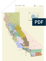 California Congressional Districts (2012 - 2020)