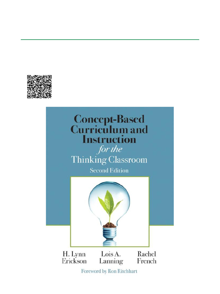 Concept Based Curriculum and Instruction For The Thinking Classroom ...