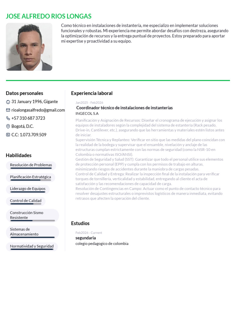 Jose Alfredo Rios Longas | PDF