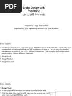 AASHTO HL93 Live Load Design Guide | PDF