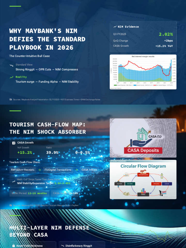 Maybank's NIM – Structurally Protected by Tourism Cash-Flow Map | PDF ...