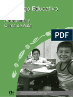 Autoestima y Clima de Aula