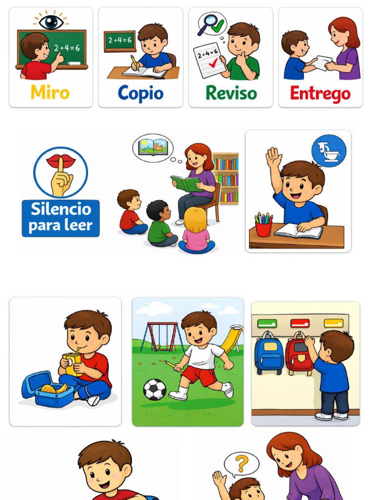 Dinamicas en El Colegio - Pictos | PDF