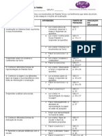 Roteiro - 5º ano - Planeta Terra
