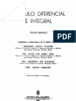 Calculo Diferencial e Integral - Banach, Stefan