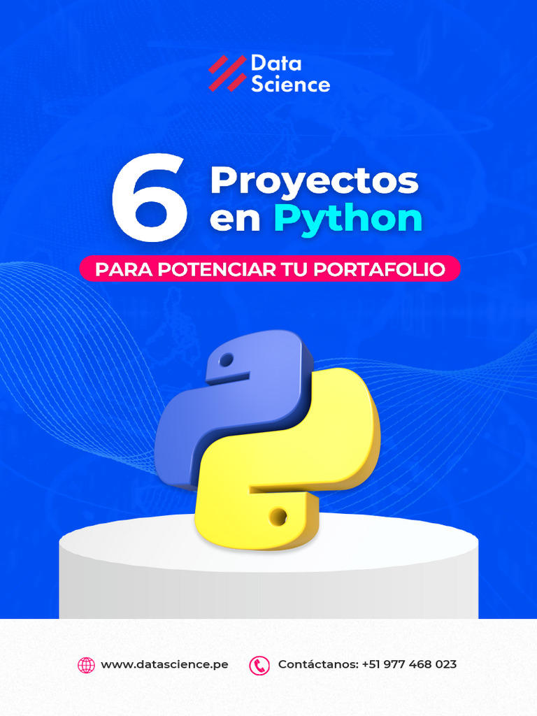 6 Proyectos en Python para Potenciar Tu Portafolio | PDF | Aprendizaje ...