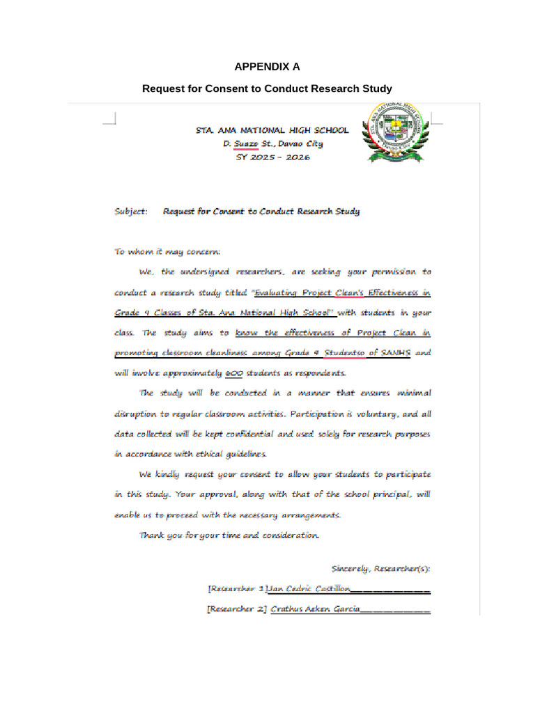 thesis appendices | PDF