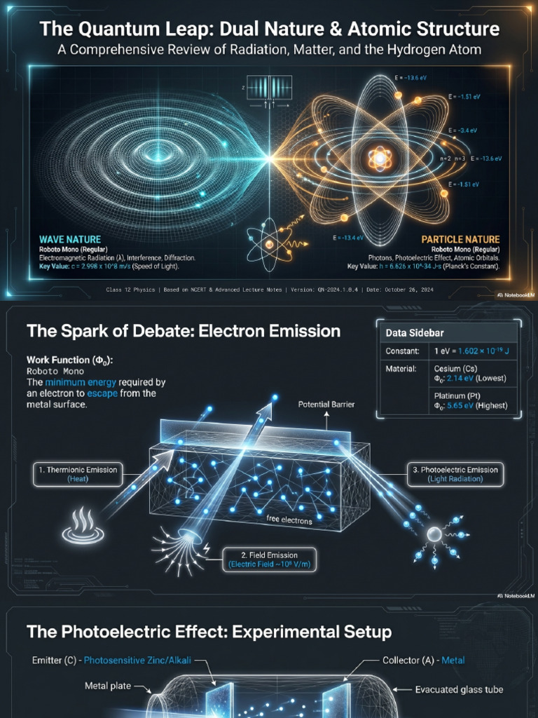 Dual Nature and Atomic Structure | PDF