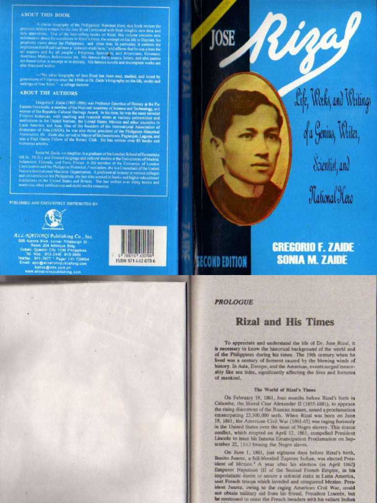 Life and Works of Rizal Part 1 | PDF