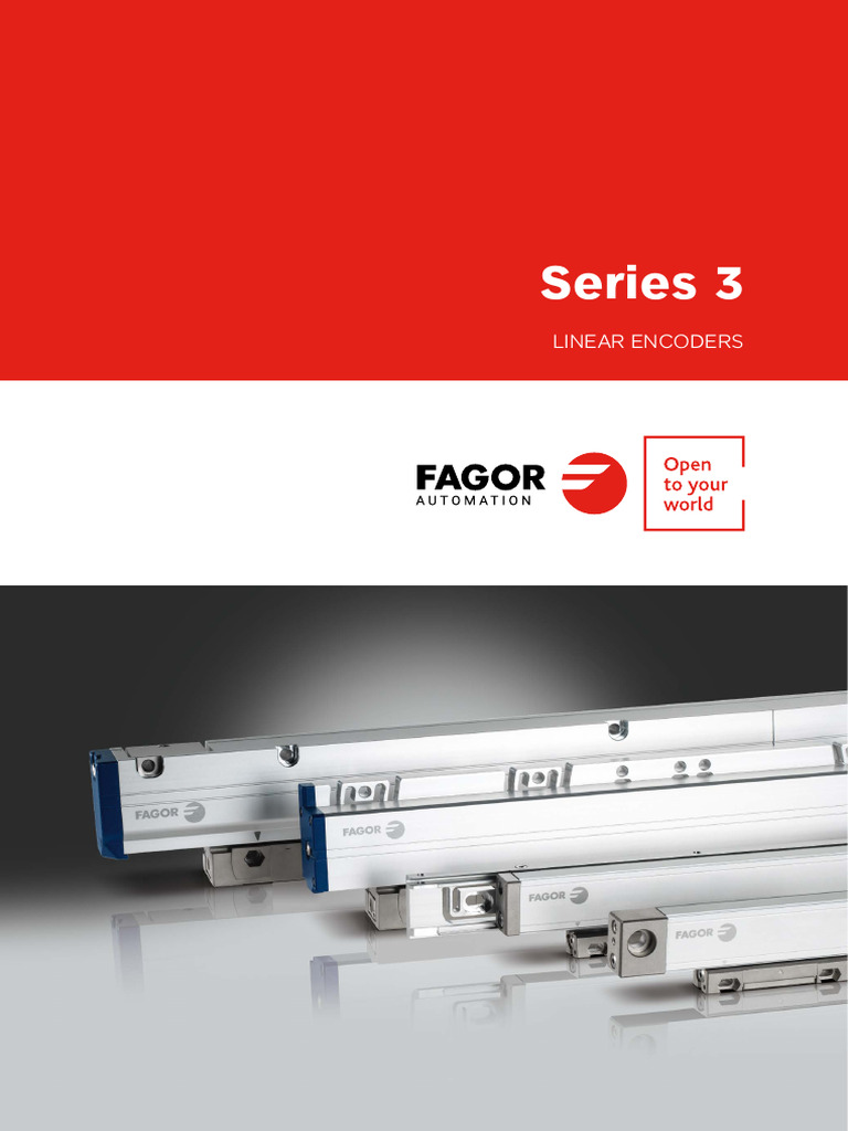 Linear Encoders Series 3 FAGOR | PDF | Automation | Electrical Engineering