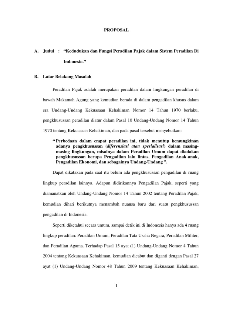 PROPOSAL Skripsi Hukum Pemerintahan