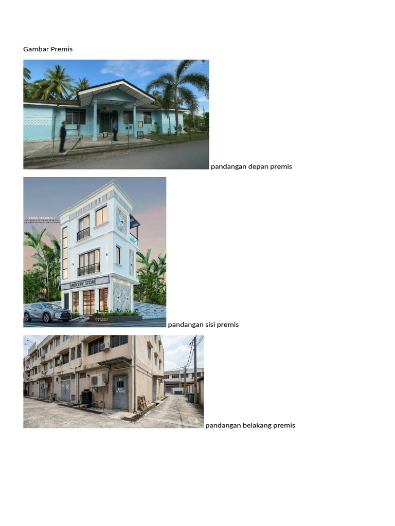 Contoh Gambar Premis | PDF