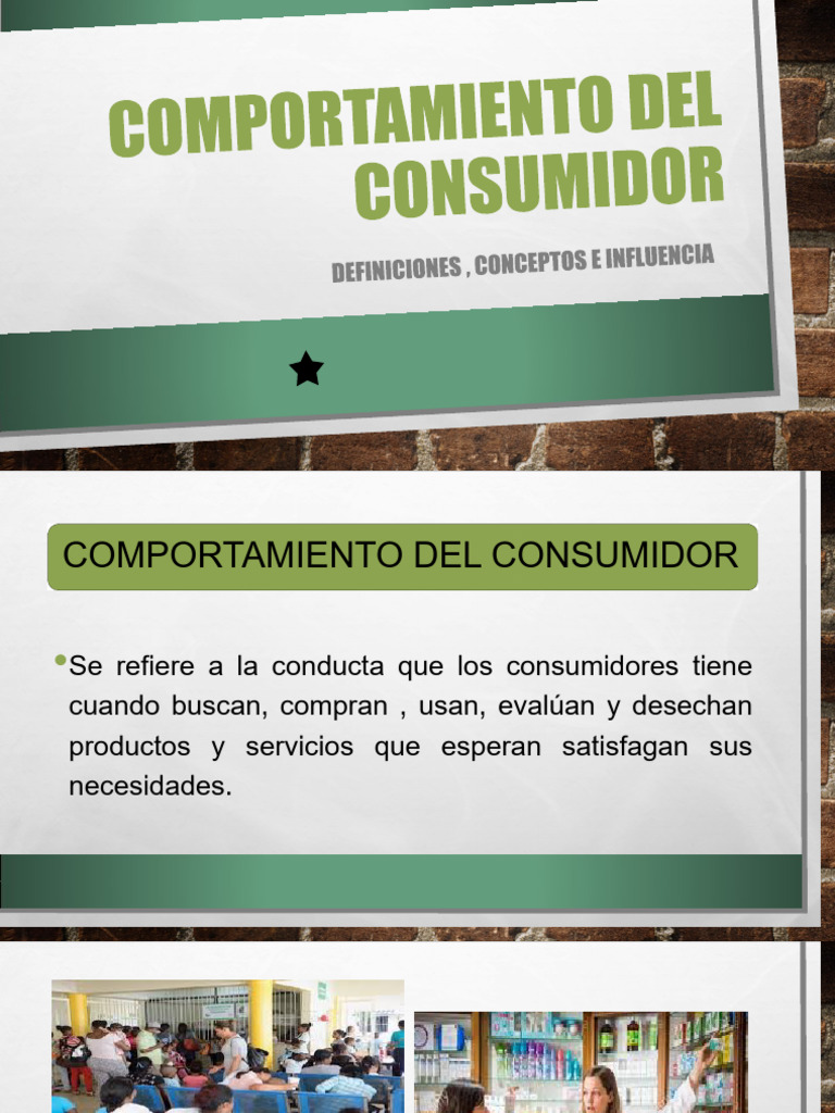 Comportamiento Del Consumidor 1 Enfermeria | PDF | Los consumidores ...