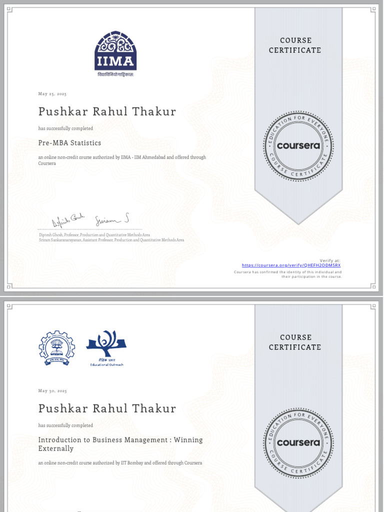 Certification | PDF