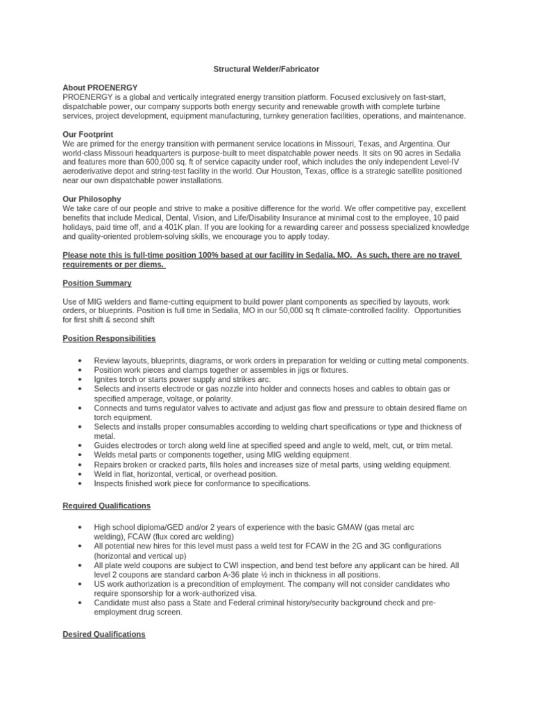 Structural Welder | PDF | Welding | Construction