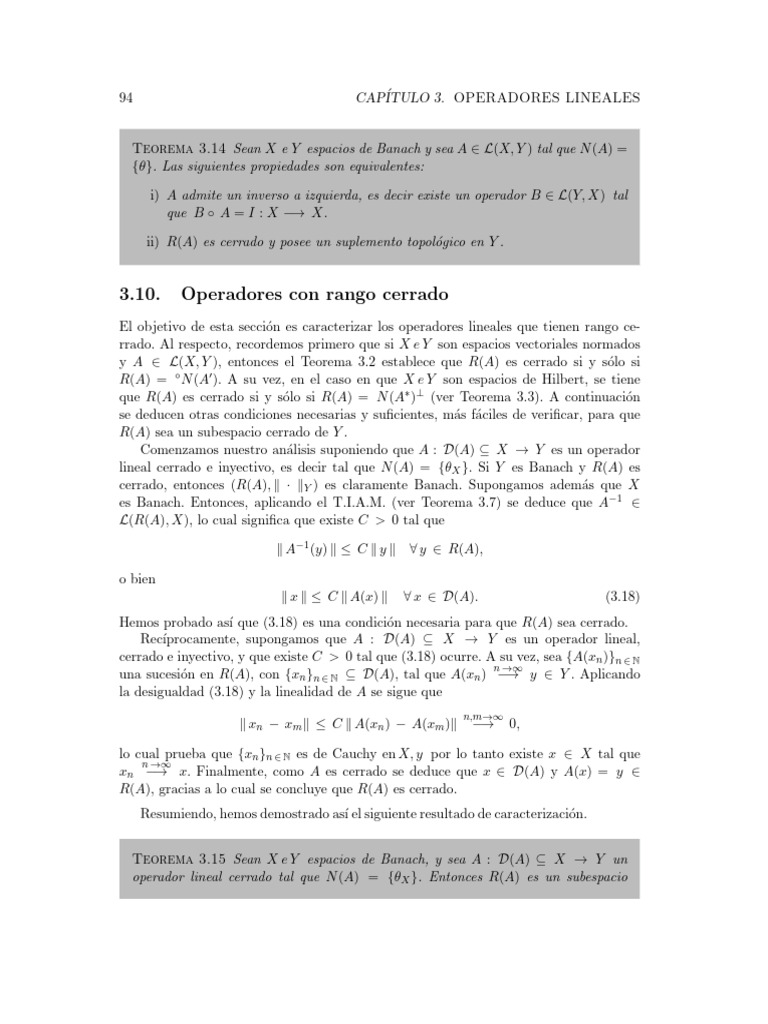 Apuntes RANGO CERRADO | PDF