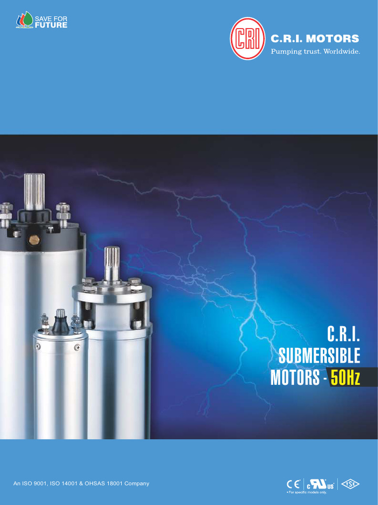 Submersible Motor File 5 | PDF | Electric Motor | Pump