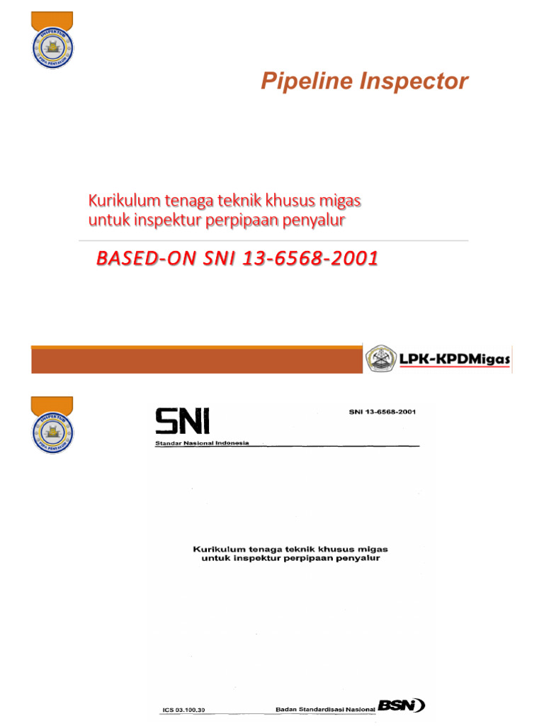 Pipeline Inspector SNI | PDF