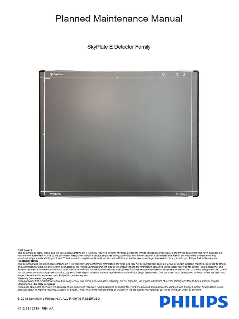 451298127881aa PM SkyPlate E Detector Family | PDF | Implied Warranty