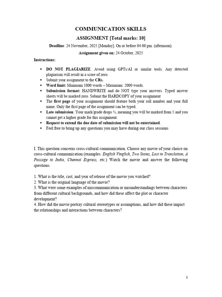 Assignment CS | PDF