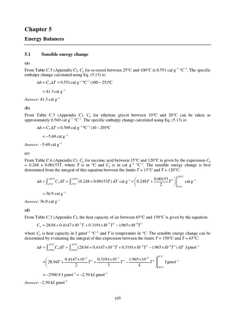 Solutions Chapter 05 | PDF
