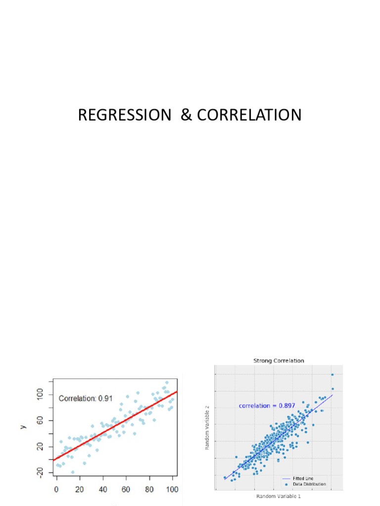Fa25 BME141 Correlation&Regression | PDF | Coefficient Of Determination ...