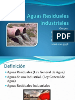 Grupo # 1 Aguas Residuales Industriales