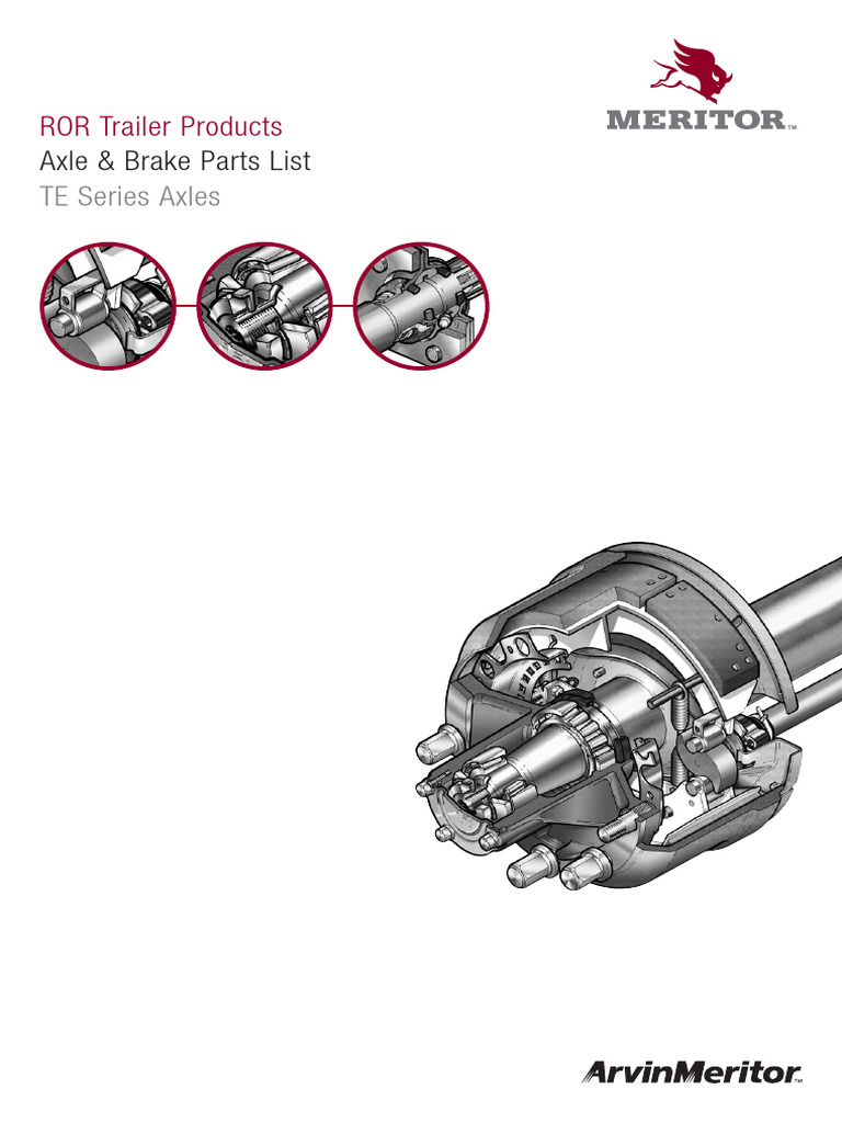 Catalog ROR TE | PDF | Axle | Wheel