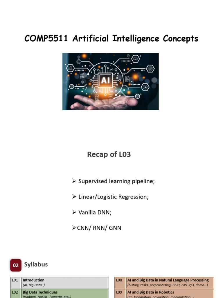 L04 - AI Techniques - Advanced Machine Learning | PDF | Machine ...