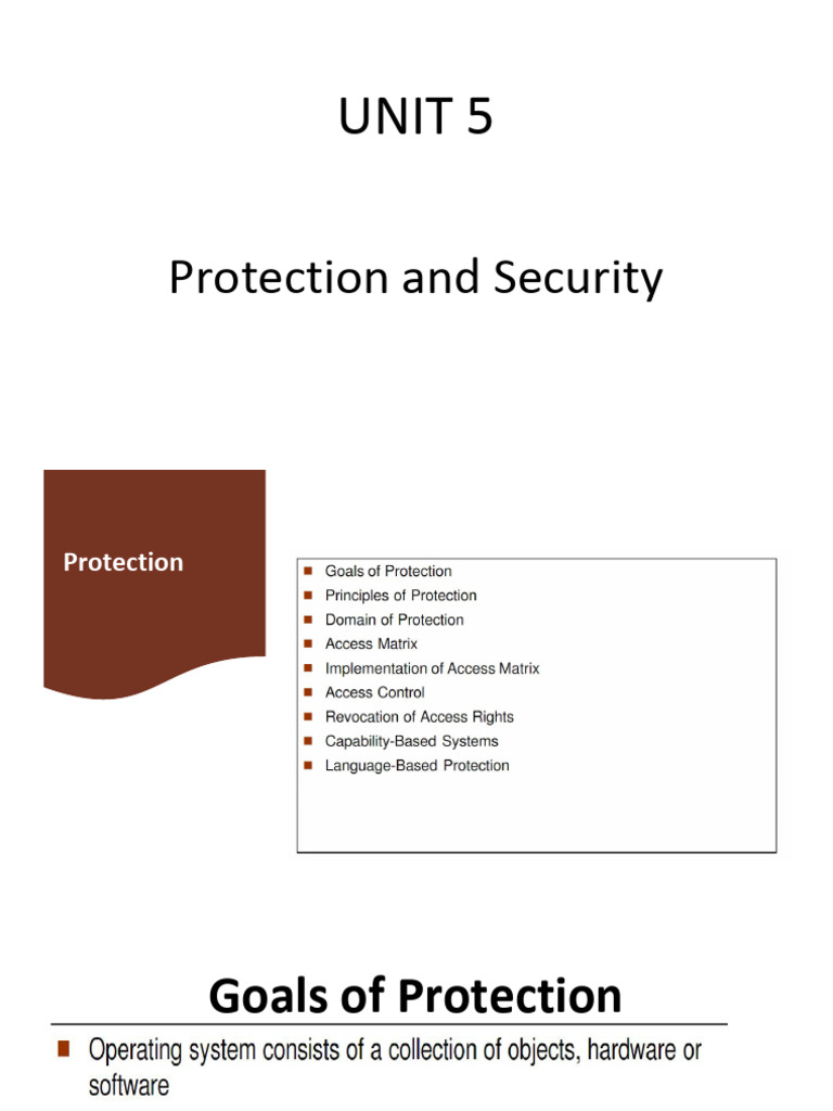 Unit 5 OS | PDF