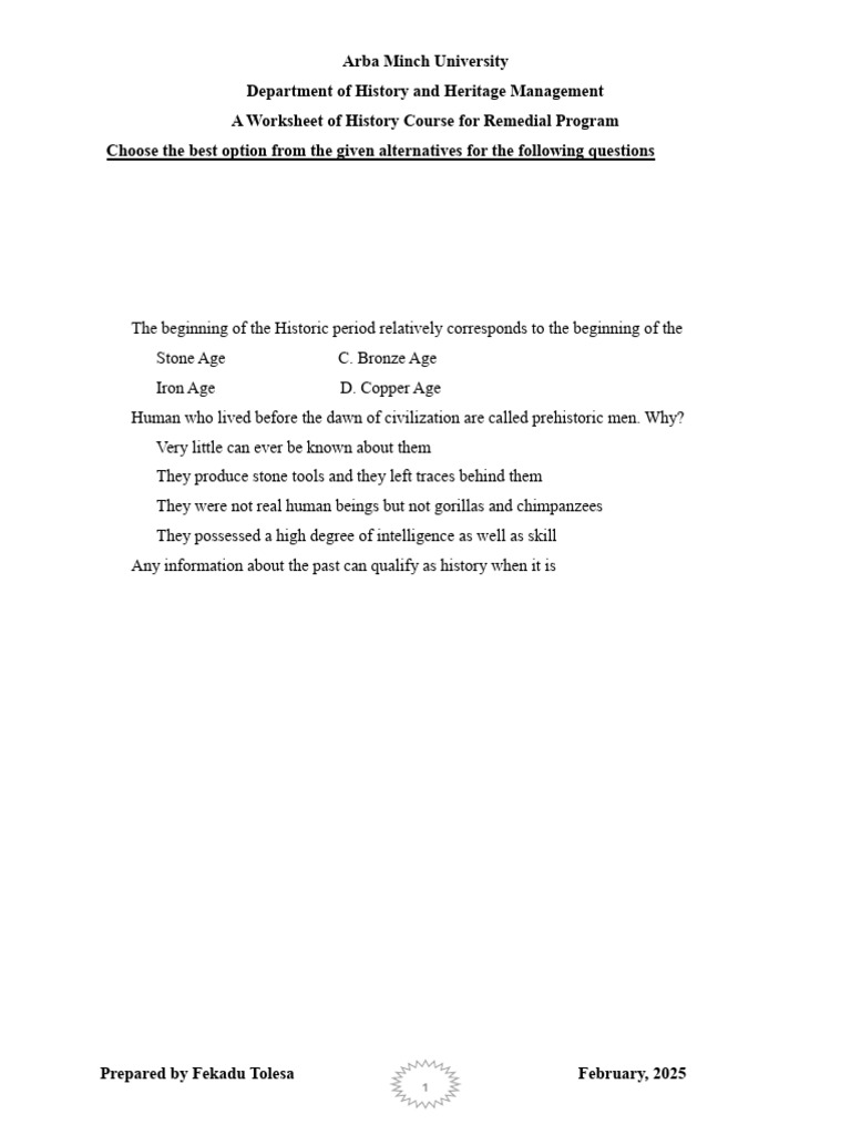 Worksheet For Remedial Program | PDF