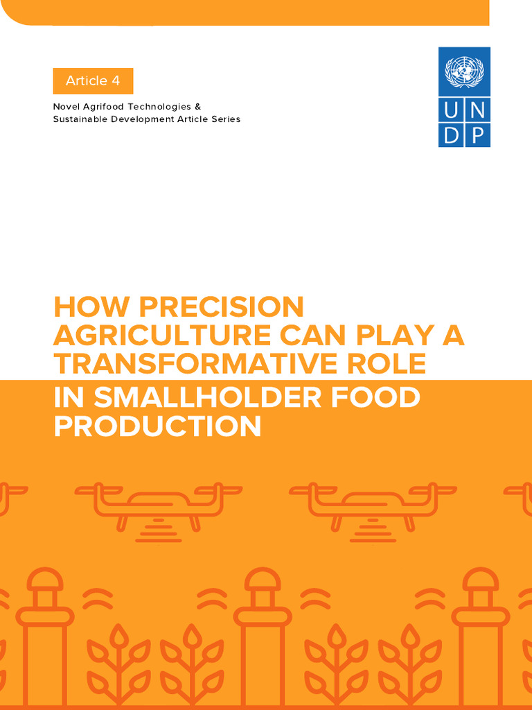How Precision Agriculture Can Play A Transformative Role in Smallholder ...
