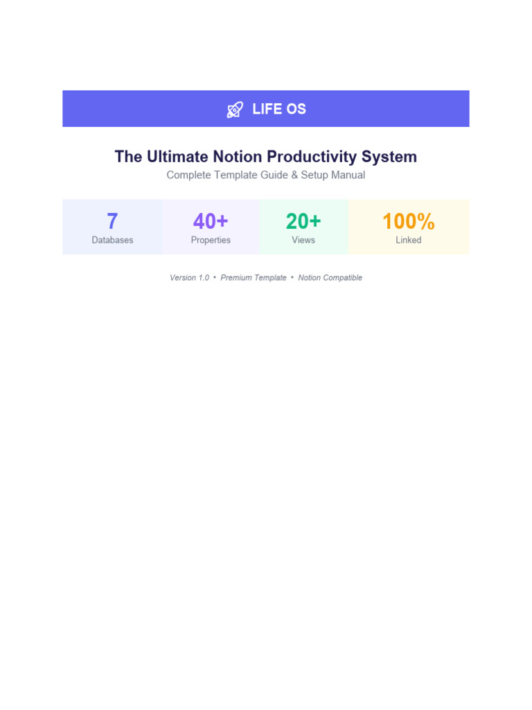 nse-13419596060744427-LIFE OS Notion Template PDF | PDF | Databases