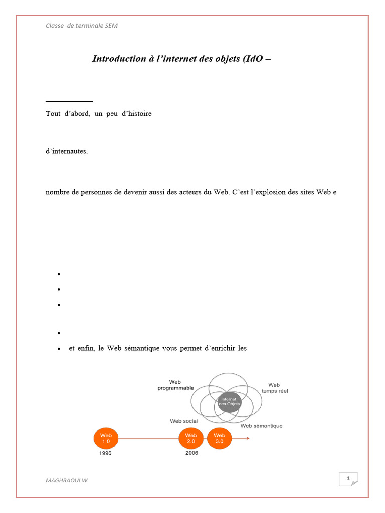 Introduction À LIoT | PDF | Internet des objets | l'Internet