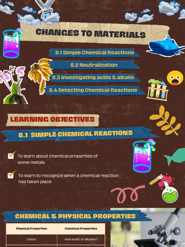 Changes To Materials | PDF